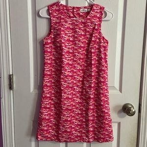 Vineyard Vine Hot Pink Whale Dress